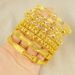 Women's Charm Flower Bracelet Dubai Ethiopia Hawaii Bridal Jewelry Party_ipsvogv.com