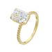 Pure Silver 7 * 10mm Ice Flower Cut High Carbon Diamond Ring, Fashionable And Luxurious Style, 3.5-carat Ring_ipsvogv.com