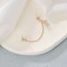Double Ear Hole Little Bear Japanese Gold Earrings, Korean Cute Star Earbone Chain, Fixed Small Earlobe Earrings_ipsvogv.com