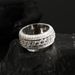Hip Hop Full Diamond Cuban Ring Men's Rotating Copper Inlaid Zirconium Trendy Exquisite Accessory Jewelry_ipsvogv.com