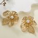 High-end Fashion Commuter Flower For Women, Korean And Japanese Style, Minimalist Elegant Stud Earrings_ipsvogv.com