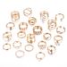New Fashion Gold Pearl Butterfly Love Chain Dot Diamond Multi Layered Cross 22 Piece Set Ring_ipsvogv.com