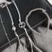 Trendy And Personalized Map Protein Stone Bead Chain Bracelet Set Of Four Accessories_ipsvogv.com