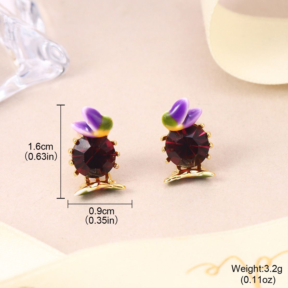 Forest Style Small Oil Drop Pearl Flower Earrings, Fresh And Sweet Butterfly Tassel Earrings, Super Fairy High End Earrings_ipsvogv.com