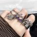 Fashionable And Versatile Diamond Inlaid Zircon Heart-shaped Star Opening Ins, Cool Style, Niche Personality, High-end_ipsvogv.com