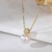 S Pure Collarbone Chain Shijia Pearl Pendant Simple High-end Necklace Live Broadcast_ipsvogv.com