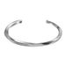 Watch Accessories European And American Fashion Simple Titanium Steel C Shaped Open Bracelet Couple Bracelet Female_ipsvogv.com