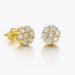 Men’s Jewelry Set Fashion New 7mm Flower Thread Earrings For Women Micro Inlaid Zircon Gold Plated Earrings E Popular Hip Hop Earrings_ipsvogv.com