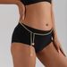 Hot Selling Body Chain Simple Single Layer Coarse Aluminum Chain Women's Body Chain Personality Punk Vacation Waist Chain Spice Girl_ipsvogv.com