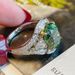Zircon French Emerald Women's Full Diamond Ring Instagram Fashion Jewelry Temperament Versatile, Light Luxury And Niche Versatile,_ipsvogv.com