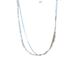 Silver Fragmented Ultra Necklace With Light Luxury And Unique Design, Double Layer Fine Sparkling Layered Collar Chain,_ipsvogv.com