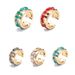 Unisex Creative New Personalized Earrings Fashion Popular Alloy Rhinestones No Ear Piercing Ear Clips_ipsvogv.com