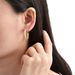 Unisex Exaggerated Metal Style Simple Geometric Round Earrings Ins Fashion High End Big Earrings Earrings New Ear_ipsvogv.com