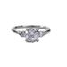 Cao Shi's Generous Temperament Four Claw Zircon For Women's Simulated Wedding Micro Inlaid Ring, Fashionable And_ipsvogv.com