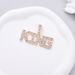 Alloy Hip Hop Small Full Diamond King Pendant Fashion Trendy Men's KING Letter Necklace_ipsvogv.com