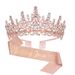 Birthday Party Decoration Props Crown Glitter Shoulder Strap Queen BIRTHDAY QUEEN Etiquette Belt Set_ipsvogv.com