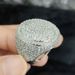 Unisex Hot Selling Round Ring Copper Inlaid Zircon Full Diamond Personality Hip Hop Trendy Brand Couple Accessories Ring_ipsvogv.com