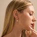 Women’s Jewelry Set Fashion Hot Sales Real Gold Brass Electroplating Geometric Round Water Drop Pearl Earrings High End Ladies Earrings_ipsvogv.com