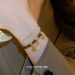 Belt inlaid with diamond, star bell pattern chain, double-layer bracelet, French niche design, new bracelet for women_ipsvogv.com