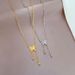 Full Body 【 Titanium Steel 】 Butterfly Tassel Minimalist Wind Furnace Genuine Gold Necklace For Female Ins Mesh Red 【 】_ipsvogv.com