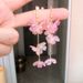 Unisex Super Fairy Flower Earrings For Women Long Tassel Simple Temperament Net Red Korean Niche Ear Hooks New Trendy Ears_ipsvogv.com