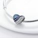 Women's Jewelry Personalized Copper Plated Silver Accessories Color Zirconium Love Beaded Charms Bracelet Necklace_ipsvogv.com