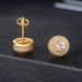 INS internet celebrity full diamond earrings, zircon micro inlay, hip-hop trendsetter versatile personality, trendy_ipsvogv.com