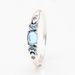 Women's Jewelry Silver Plated Aladdin Princess Jasmine Ring Fashion Light Luxury Blue Princess Ring Gift Female_ipsvogv.com