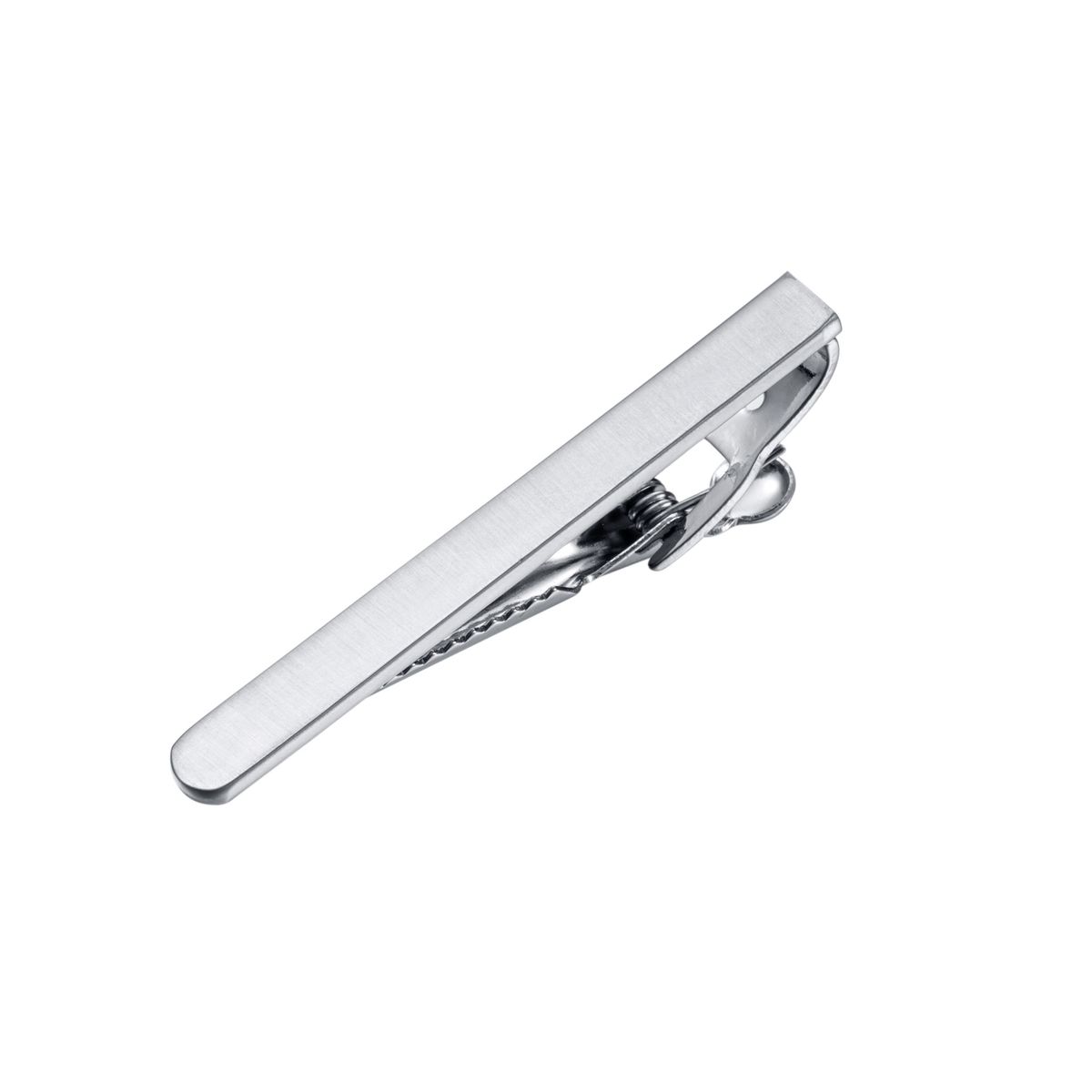Business Silver Geometric Tie Clip Simple Personality Fashion Tie Clip Formal Tie Clip Tie Accessories_ipsvogv.com