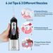 Water Dental Flosser Cordless for Teeth Pick Cleaning 2000MAH Powerful Oral Irrigator with 6 Adjustable Modes, 320ML Portable & Rechargeable_ipsvogv.com