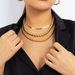Women's Jewelry Temperament Flat Snake Clavicle Necklace Retro Punk Style Handmade Beaded Necklace_ipsvogv.com