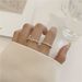 Zircon Pearl For Women, Versatile, Fashionable, Niche Design, Cool Style, Adjustable Opening, Index Finger Ring_ipsvogv.com