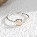 Hand Jewelry Brass Gold Plated Ring Female Simple Style Inlaid Opal Light Luxury All Match Index Finger Ring_ipsvogv.com