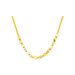 Small square snake bone necklace with minimalist and niche design, multiple square engraved letters, metal titanium_ipsvogv.com