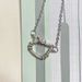 Cartoon Kitty cat cartoon Pearl bow cute elegant diamond pendant gift for girlfriend girlfriends necklace_ipsvogv.com