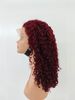 Afro Kinky Curly 13x4 Lace Closure Wig Human Hair Brown Colored 20in Wig Curly Human Hair Wigs_ipsvogv.com