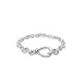 Charm New Chunky Infinity Knot Chain Bracelet Women Girl Gift Jewelry For Pandroa Sterg Sier Hand Bracelets With Orig_ipsvogv.com