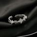 inlaid Advanced Diamond Zircon Star Cross Index Finger Ring For Women's Instagram Trend, Niche Design, Personalized Trend, Design,_ipsvogv.com