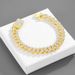Men's Jewelry Hip Hop Jewelry Full Diamond Necklace Diamond All Match 12mm Diamond Cuban Chain Hip Hop Jewelry_ipsvogv.com