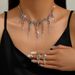Women’s Jewelry Set Fashion Jewelry Fashion Jewelry Party Women's Water Diamond Cool Octopus Necklace Earrings Set_ipsvogv.com