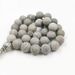 Muslim Prayer Beads New Wood Grain Stone 10mm Natural Stone 33 Rice Beads Bracelet Daily Worship TASBIH_ipsvogv.com