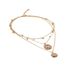 New Ethnic Style Ball Sun Geometry Disc Alloy Diamond Crystal Multi Layered Necklace/Pendant_ipsvogv.com