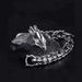 Head Men's Hip-Hop Bracelet Year Of The Punk Fashion Dragon Bone Jewelry_ipsvogv.com