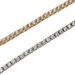 Tennis necklace, simple bracelet, niche design, Cuban necklace popular women's temperament versatile jewelry_ipsvogv.com
