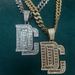 Hip Hop Brand Pendant Alloy Rhinestone Personality Rapper Necklace Trendy Jewelry_ipsvogv.com