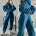Women's Clothing autumn and winter women's clothing new fashion sports leisure sweater suit_ipsvogv.com
