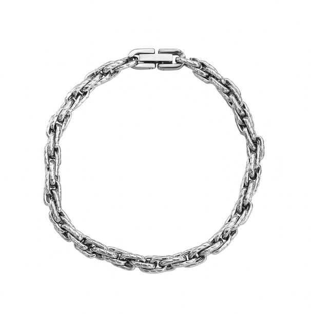 Hip hop titanium steel embossed Mobius necklace men's jewelry does not fade stainless steel necklace men_ipsvogv.com