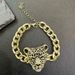 Unique Bold Diamond-Studded Leopard Bracelet For Men Creative Punk Hip-Hop Rock Thick Chain Jewelry_ipsvogv.com