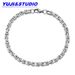 Fashion Hip Hop Stainless Imperial Byzantine Necklace Titanium Jie Men's Room Steel Color Neck Chain_ipsvogv.com