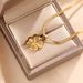 Titanium Steel Non Fading Necklace, Female Personality Clover Lucky Grass Pendant, Collarbone Chain, Simple And_ipsvogv.com